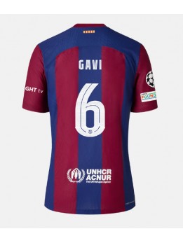 Barcelona Paez Gavi #6 Heimtrikot 2023-24 Kurzarm